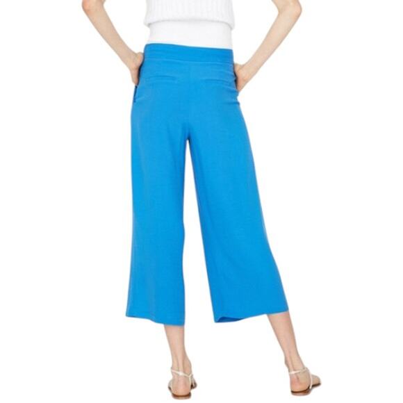 KOTON Blue Wide Leg Trousers Size Medium - Picture 3 of 3